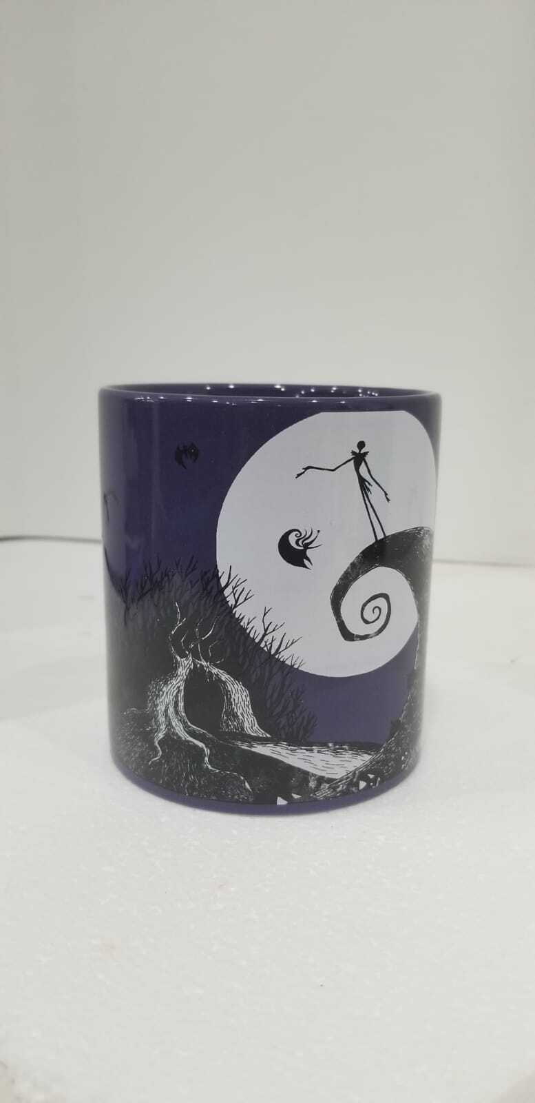 Disney\'s Tim Burton\'s \'Sally Moon Jack Skellington\' Ceramic Mug, Purple 20 oz
