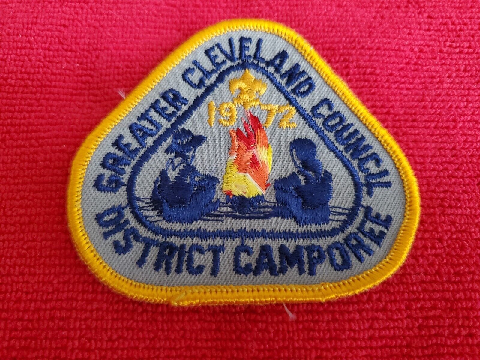 1972 Greater Cleveland Council District Camporee Pocket Patch