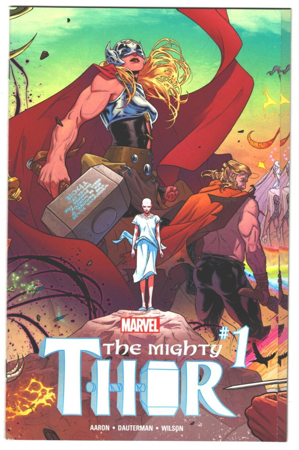 NM The Mighty Thor #1 Marvel, May 2016  Thunder In Her Veins MCU