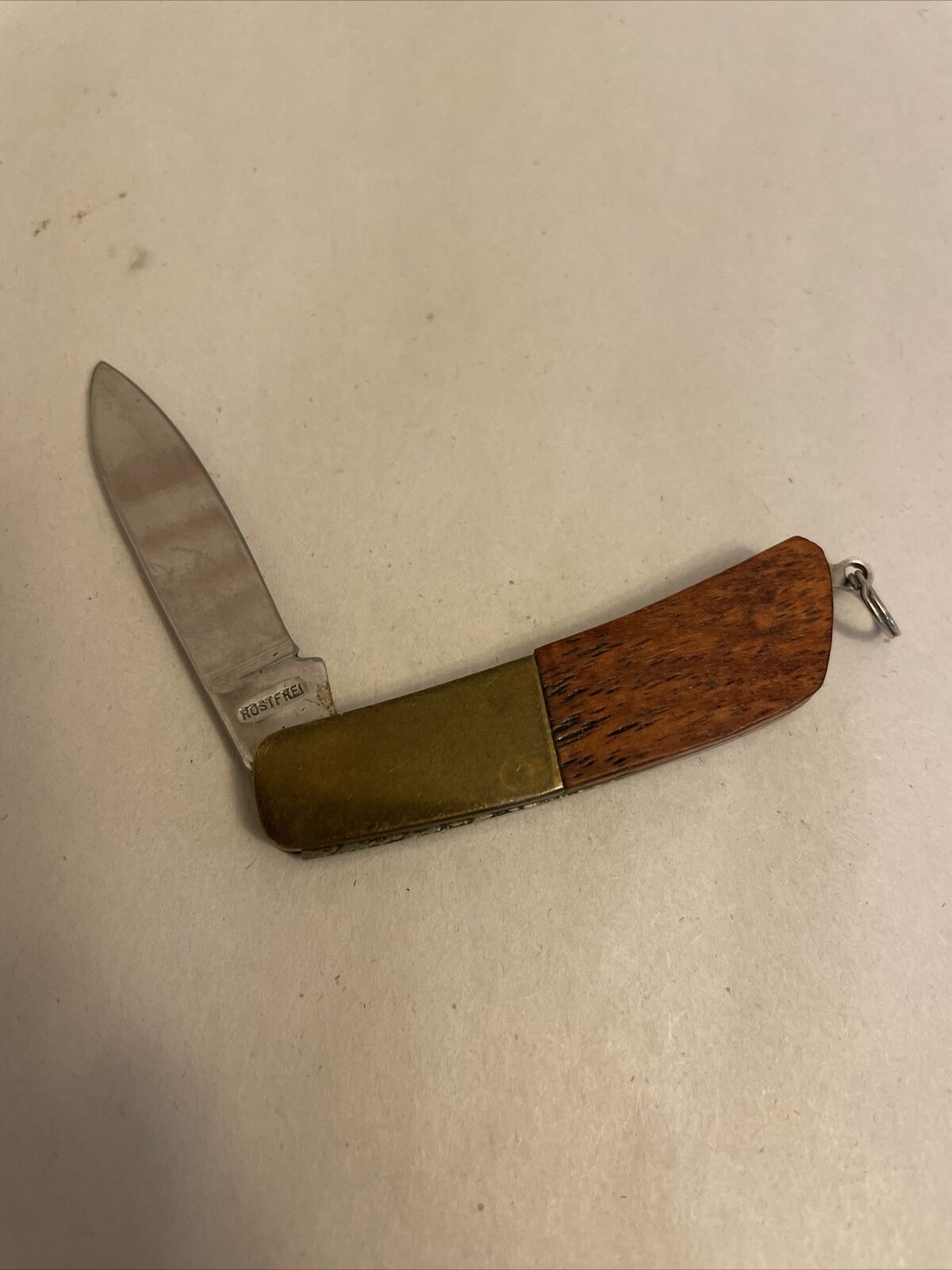 Vintage  Rostfrei Solingen Stainless Folding Pocket Knife 1 Blade