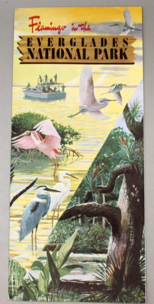 1960\'s Florida Everglades National Park Travel Brochure