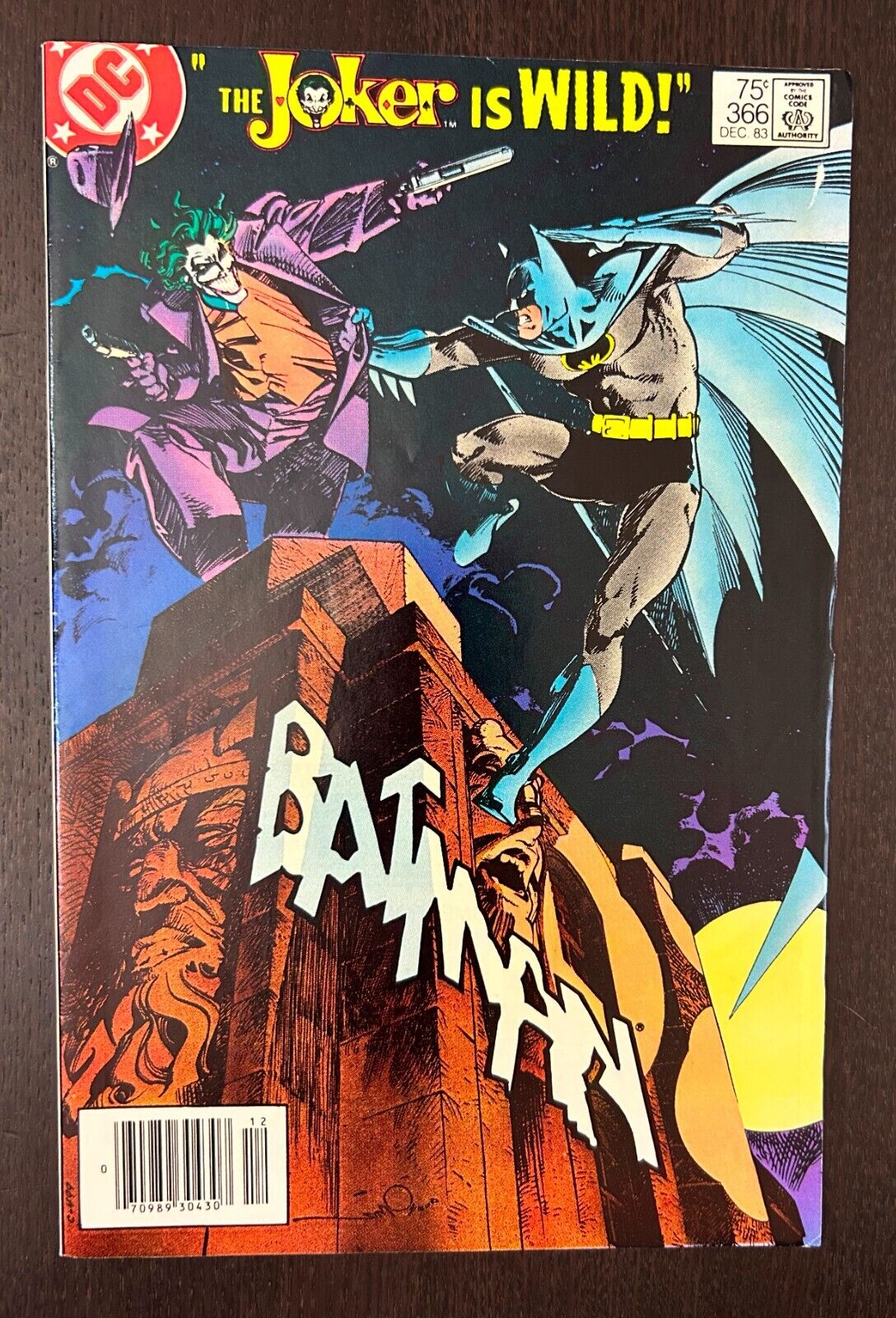 BATMAN #366 (DC Comics 1983) -- Joker NEWSSTAND -- 1st Jason Todd As Robin