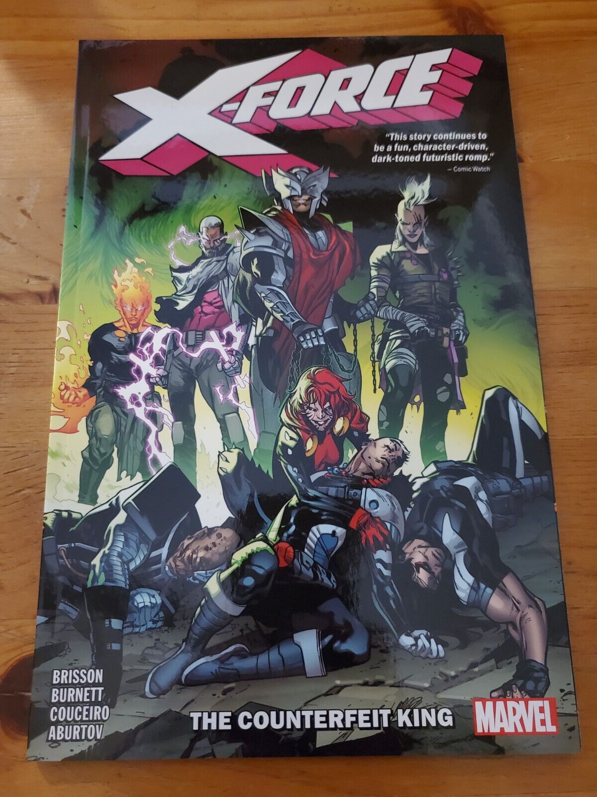 Marvel Comics X-Force Vol 2: The Counterfeit King (Trade Paperback, 2019)