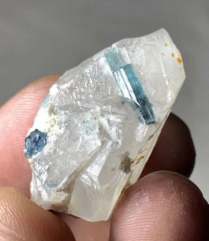 70 Carats  beautiful Tourmaline with quartz Specimen from Afghanistan