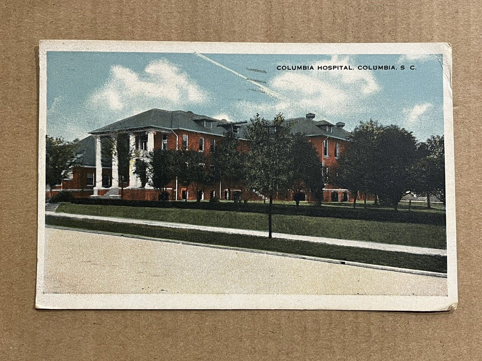 Postcard South Carolina SC Columbia Hospital Old Vintage PC