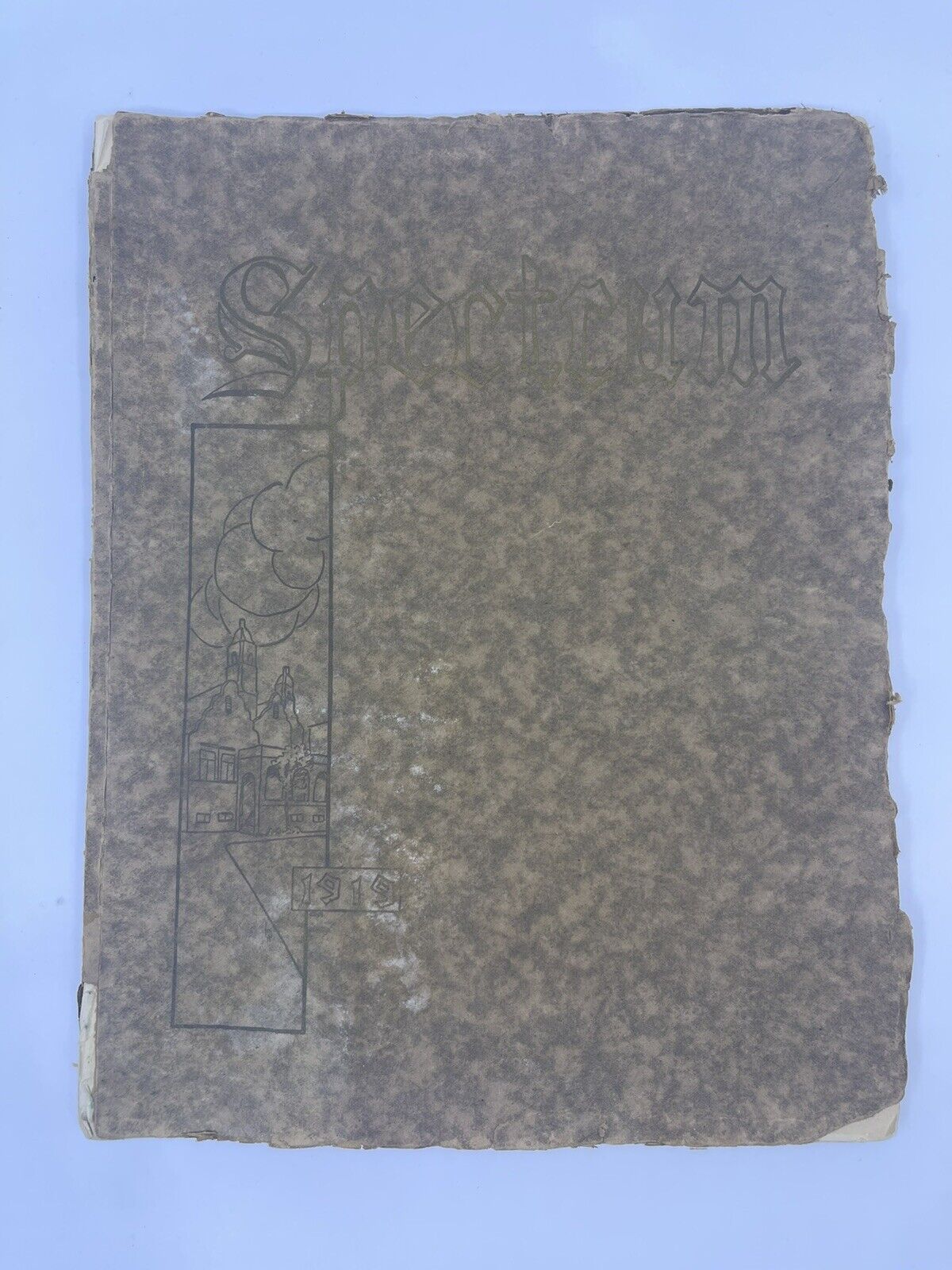 SPECTRUM 1919 Compton Union High School Yearbook Vintage Antique RARE