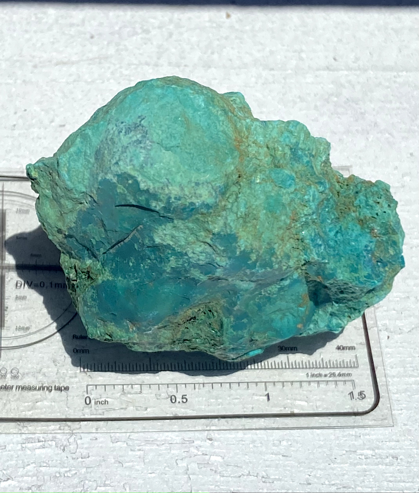 SALE~ Palmer Size ~ Epic Find GIANT Turquoise Eilat Nugget *CALIFORNIA