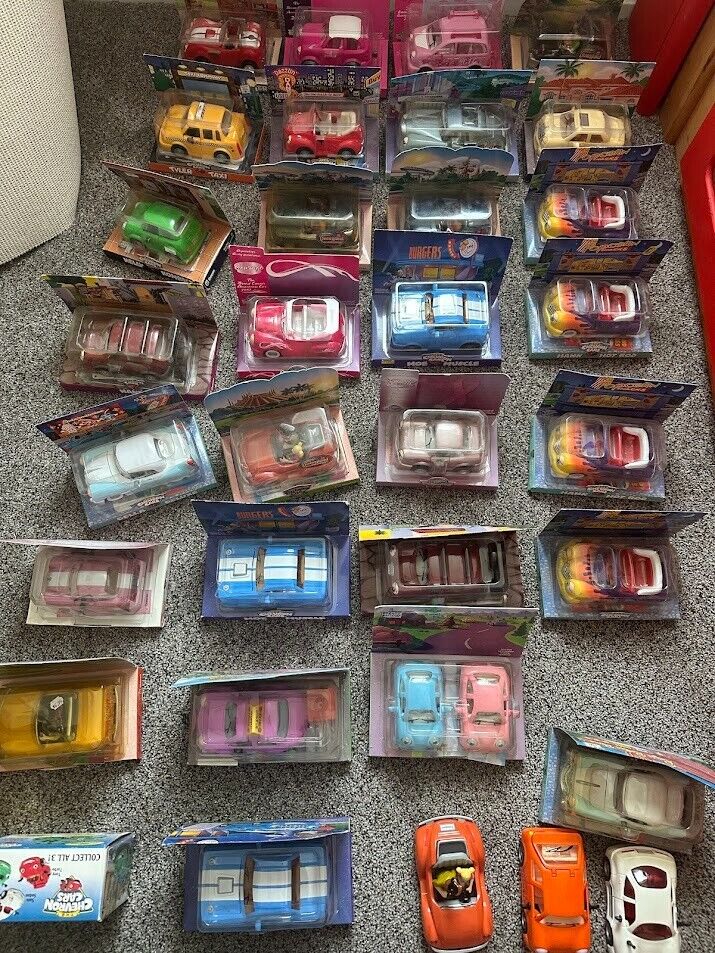 The Chevron Cars Collectible Toy Car Lot of 33 