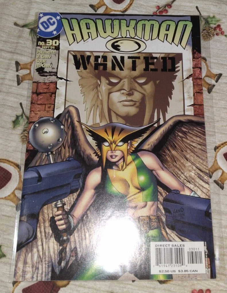 Hawkman #30 VF/NM DC Comics 2004 Jimmy Palmiotti Justin Gray