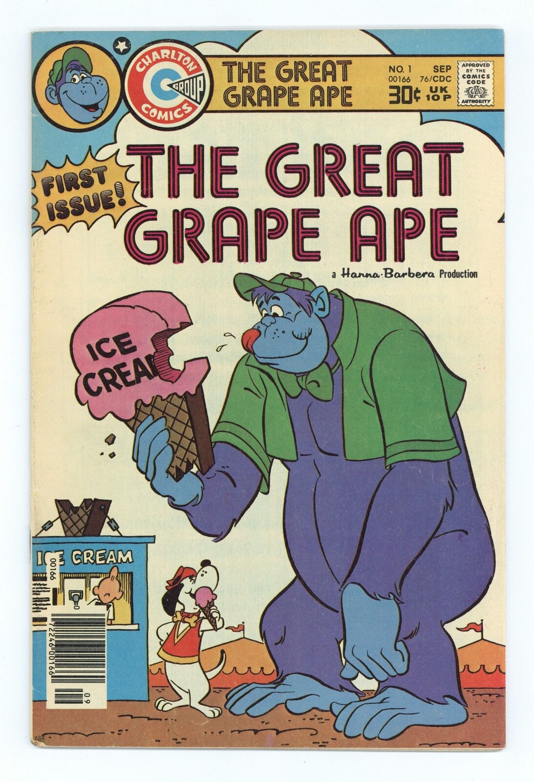 Great Grape Ape #1 VG+ 4.5 1976