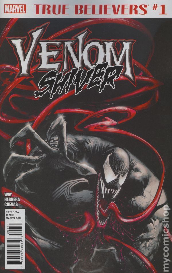 True Believers Venom Shiver #1 FN 2018 Stock Image