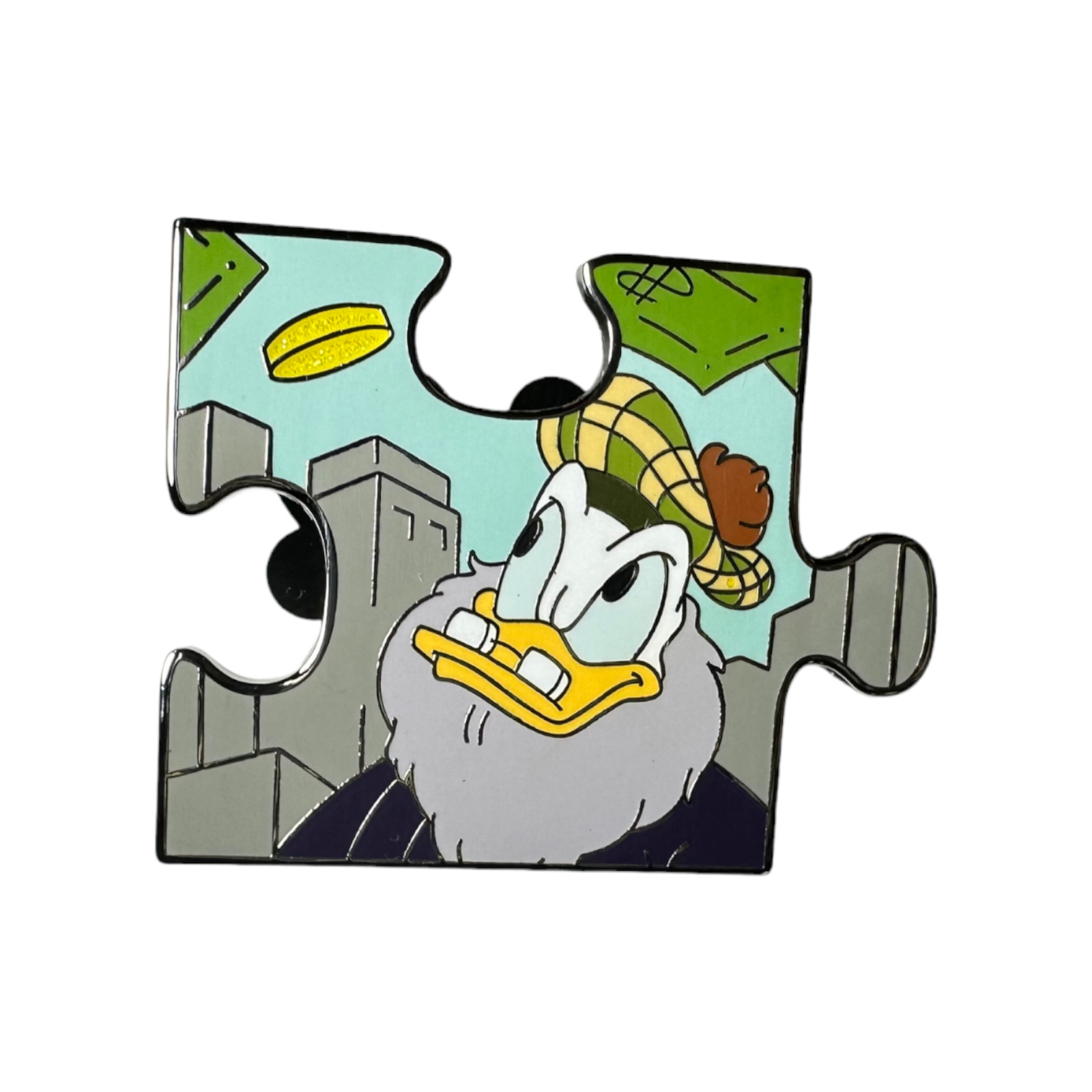 Disney Parks Character Connection Ducktales Puzzle Mystery Pin Glomgold