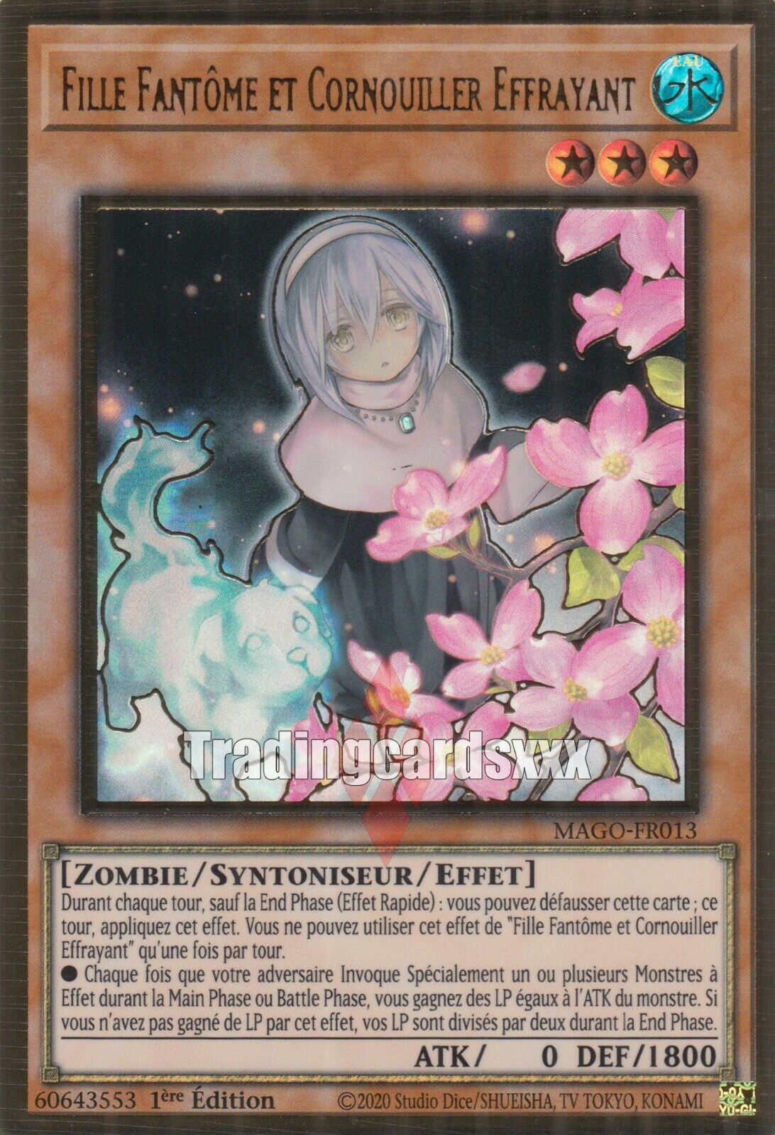 Yu-Gi-Oh Scary Ghost Girl and Cornwall: PGR MAGO-FR013 V.2