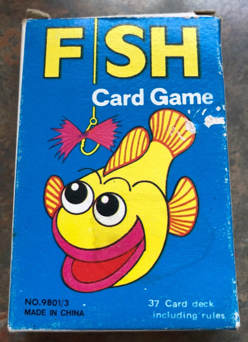 Go Fish Card Game #9801/3 Complete  Vtg Playing