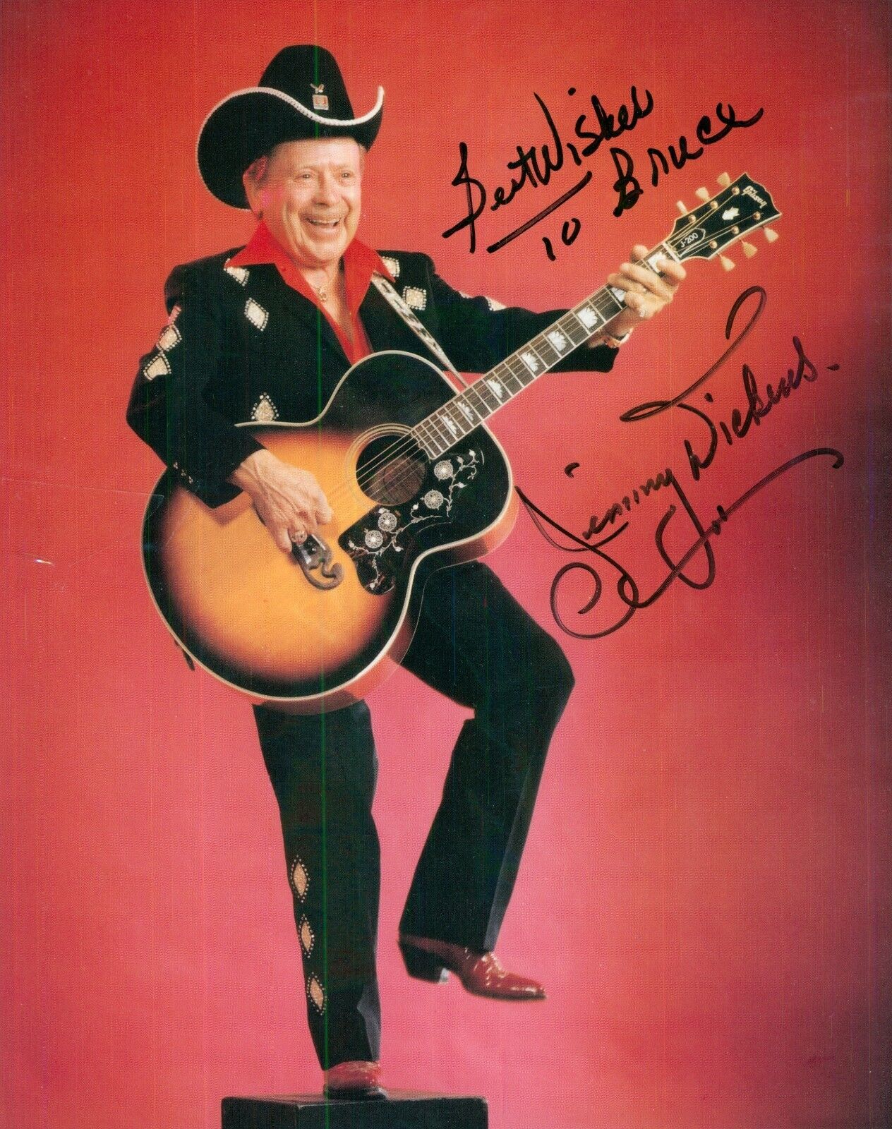 Little Jimmy Dickens - Signed Autograph