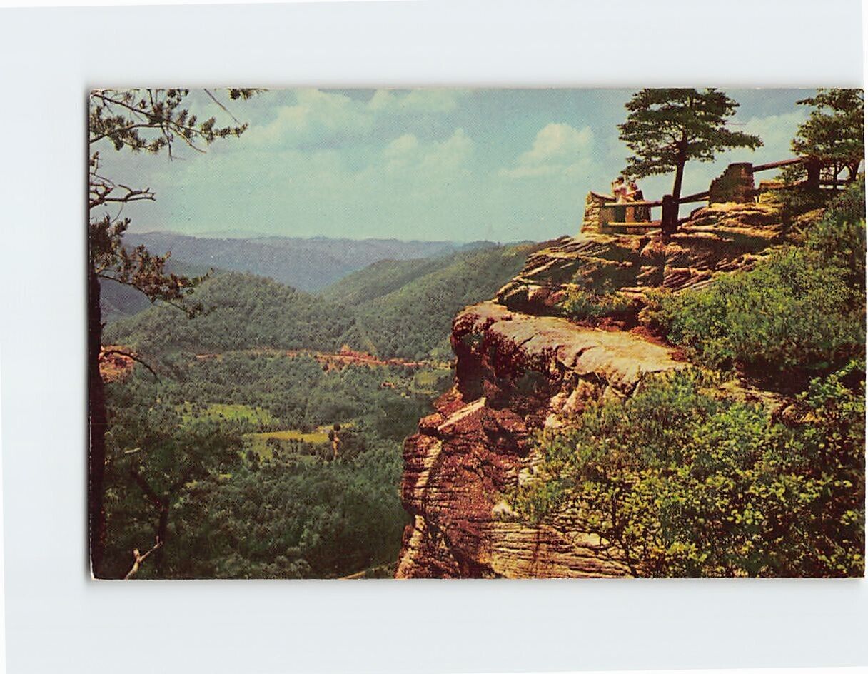 Postcard Breaks Interstate Park Kentucky-Virginia USA
