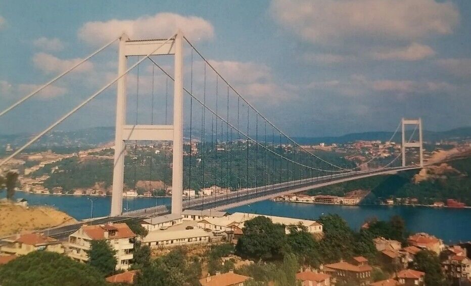 Fatih Sultan Mehmet Bridge İstanbul Turkey Fatih Sultan Mehmet Köprüsü Unposted 