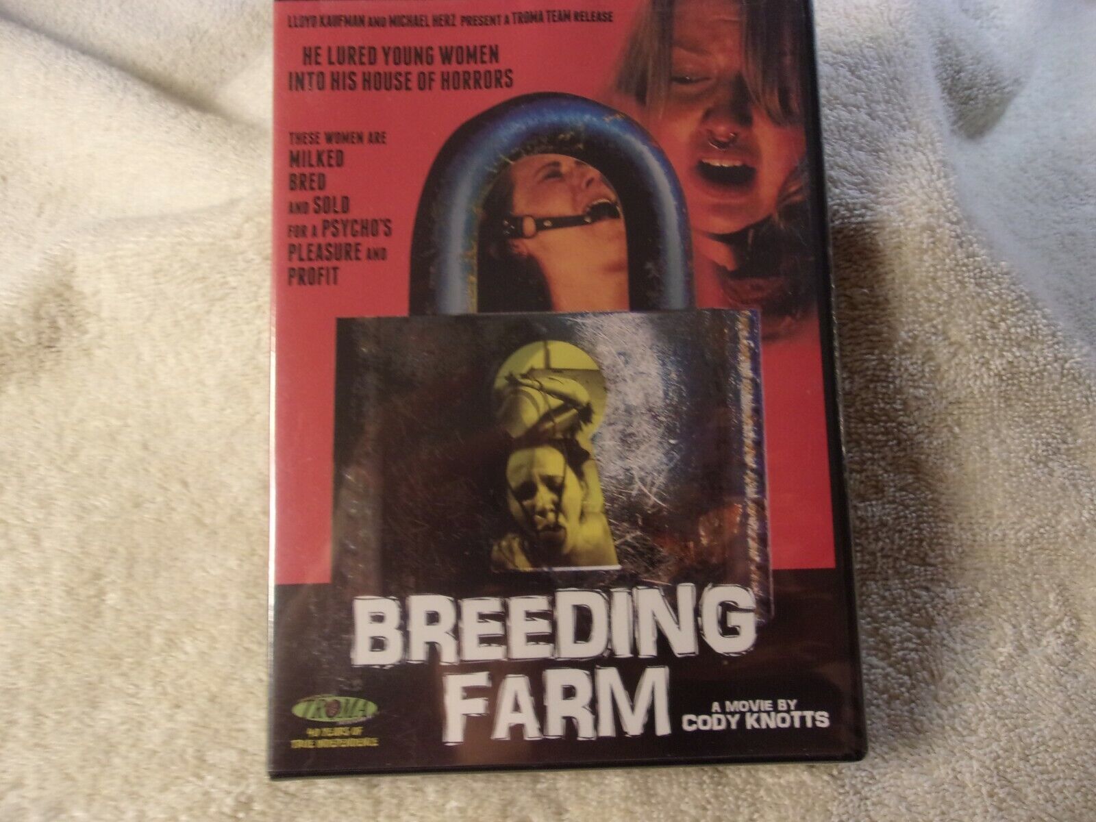 BREEDING FARM (DVD, TROMA) **FACTORY SEALED BRAND NEW** SUPER RARE COLLECTIBLE
