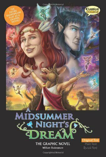 A Midsummer Night\'s Dream the Graphic Novel... by Shakespeare, William Paperback