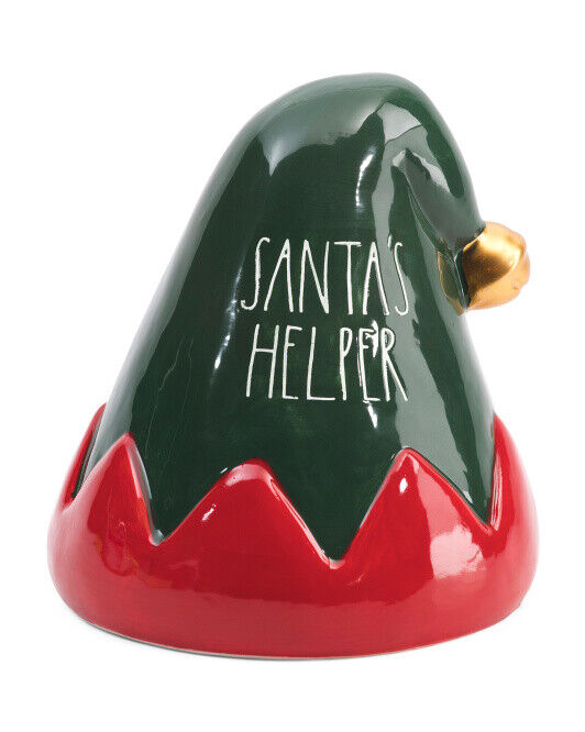 Rae Dunn Artisan Christmas 2022 Elf Hat Santa\'s Helper New