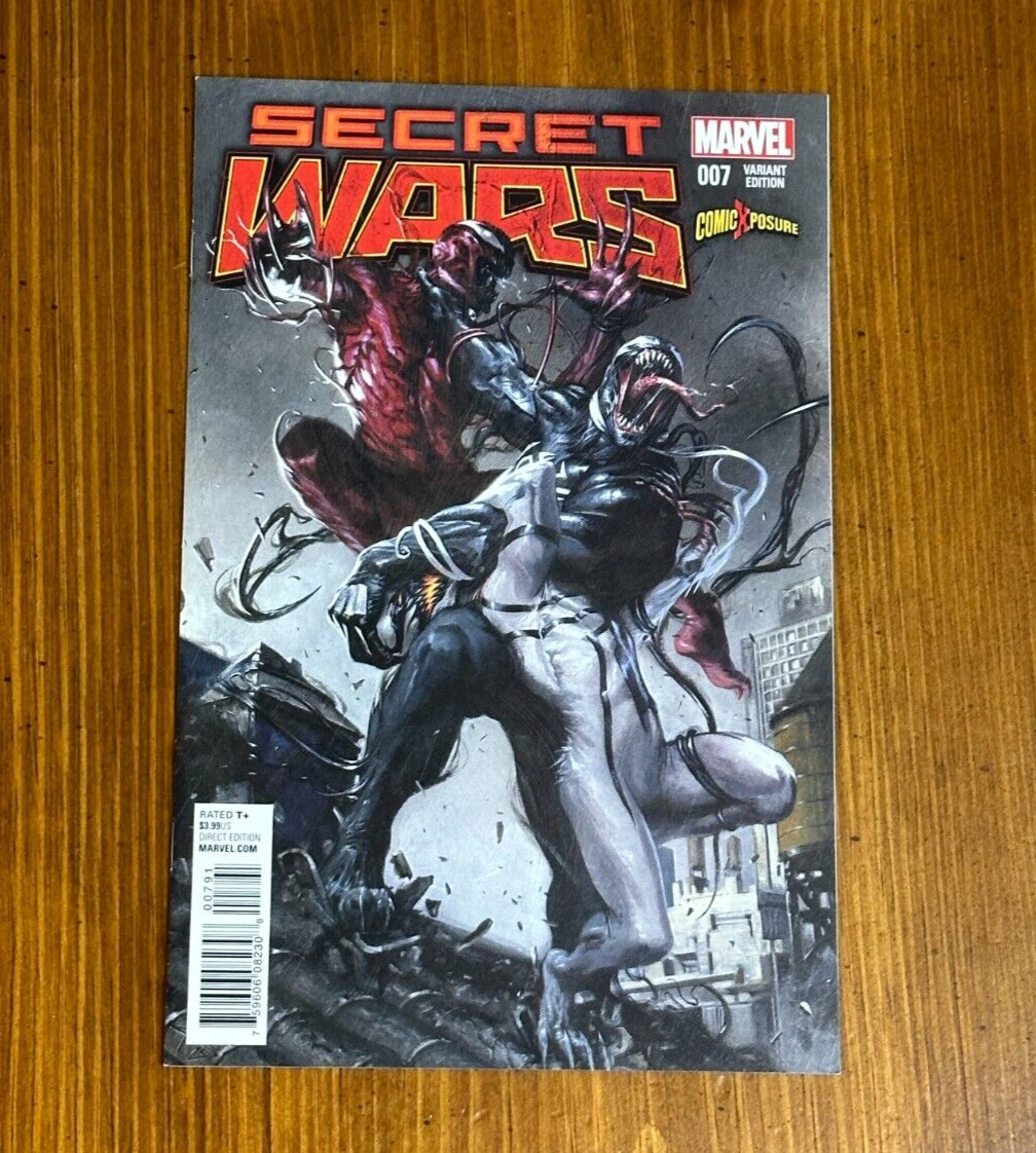 Secret Wars #7 (2016 Marvel) ComicXposure Anti-Venom Dell\'Otto Variant Cover