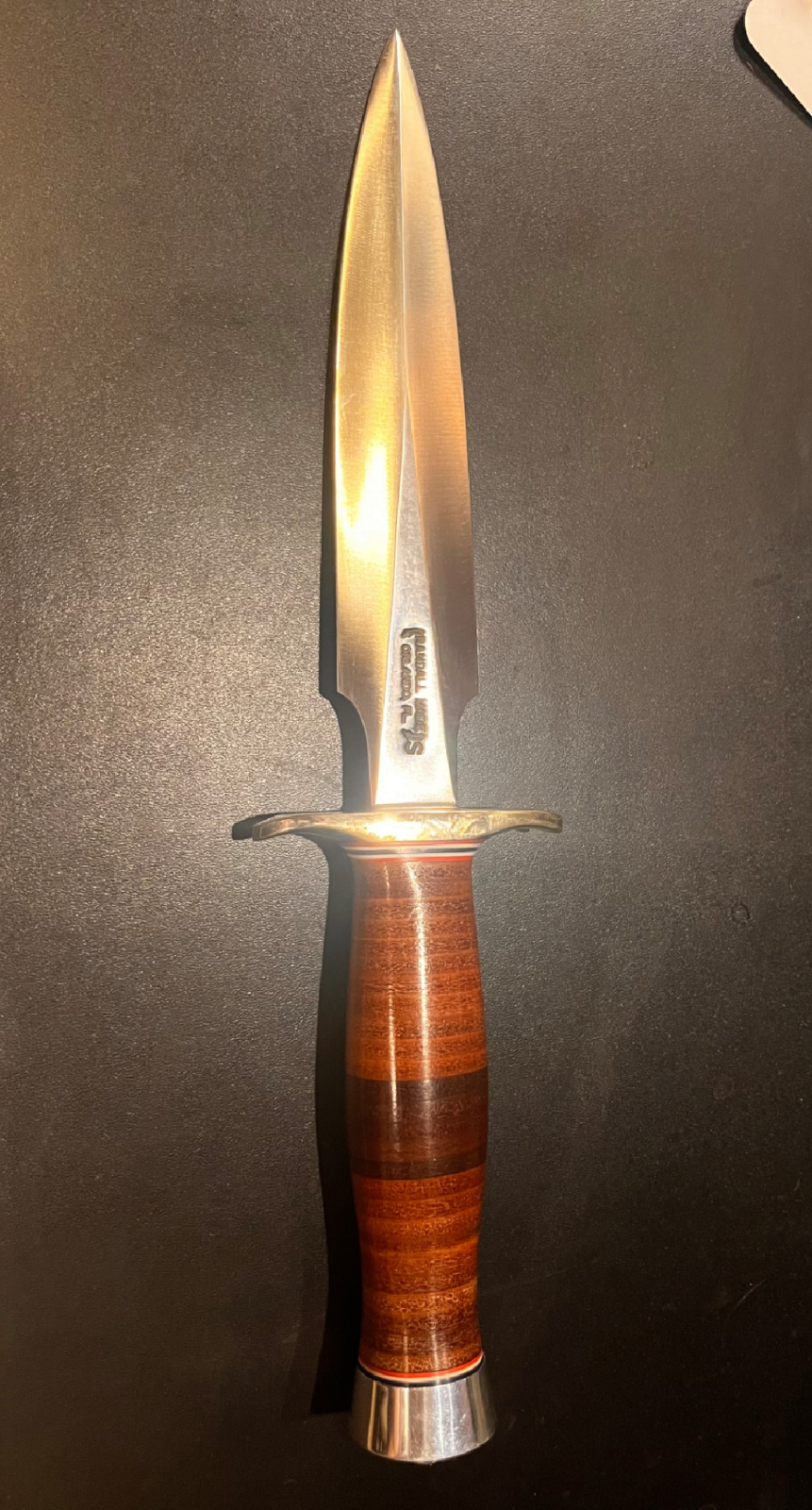 Randall Made Knife Model 2-6  |  Fighting Stiletto  |  Leather Sheath