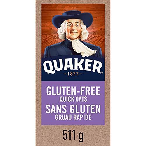 Instant Quaker Oats Quaker Gluten-Free Quick Oats 511g - Imported from Canada
