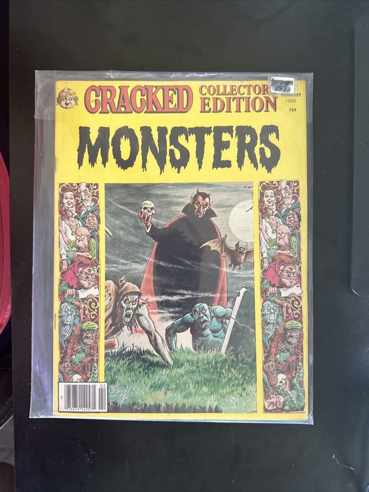 Cracked Collectors' Edition MONSTERS Magazine February, 1982, Vintage