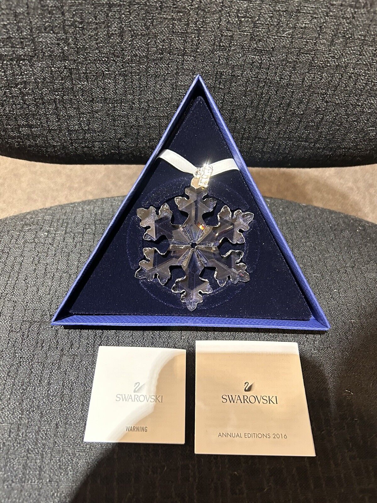 Swarovski Crystal Annual E 2016 Snowflake 