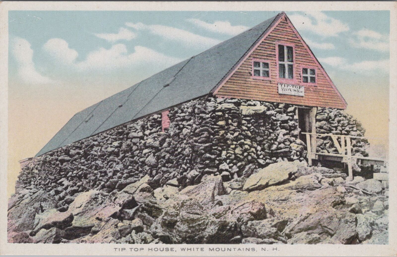 Tip Top House White Mountains New Hampshire Postcard