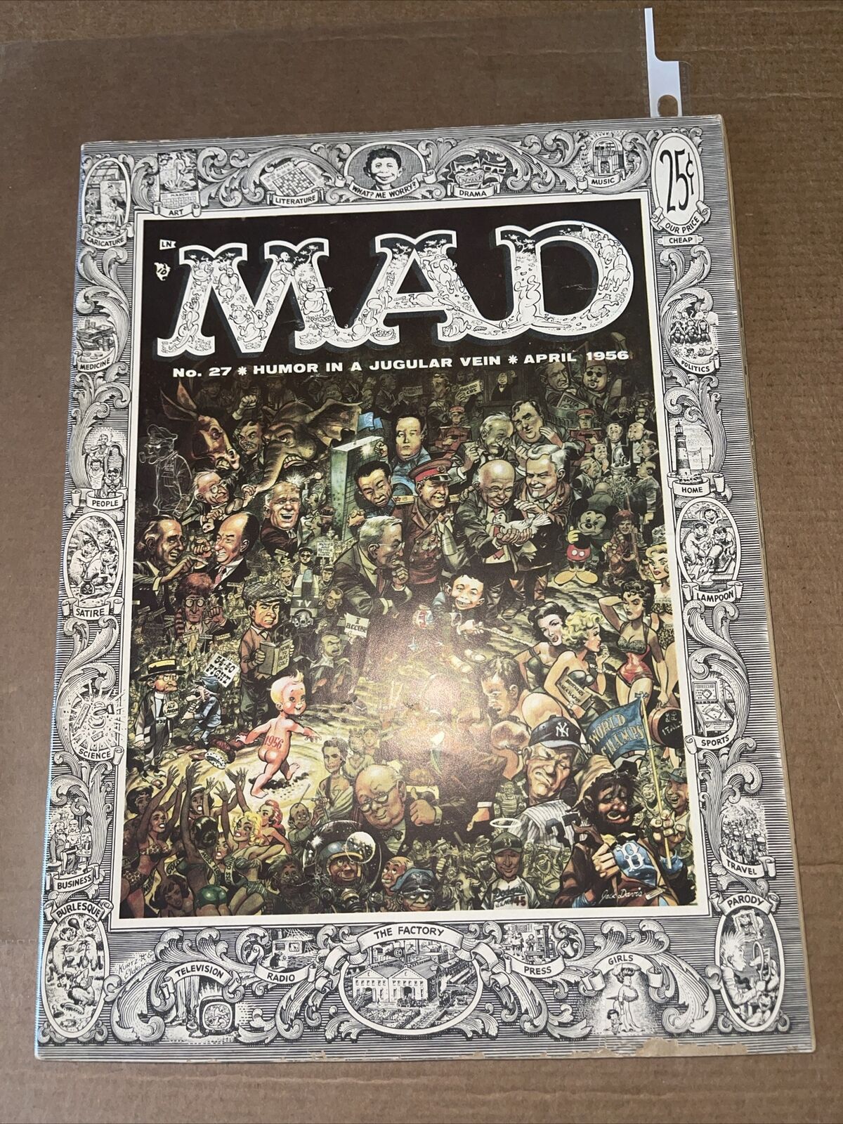 Mad Magazine #27 April 1956 -  Classic Early Mad Very Good Shipping included