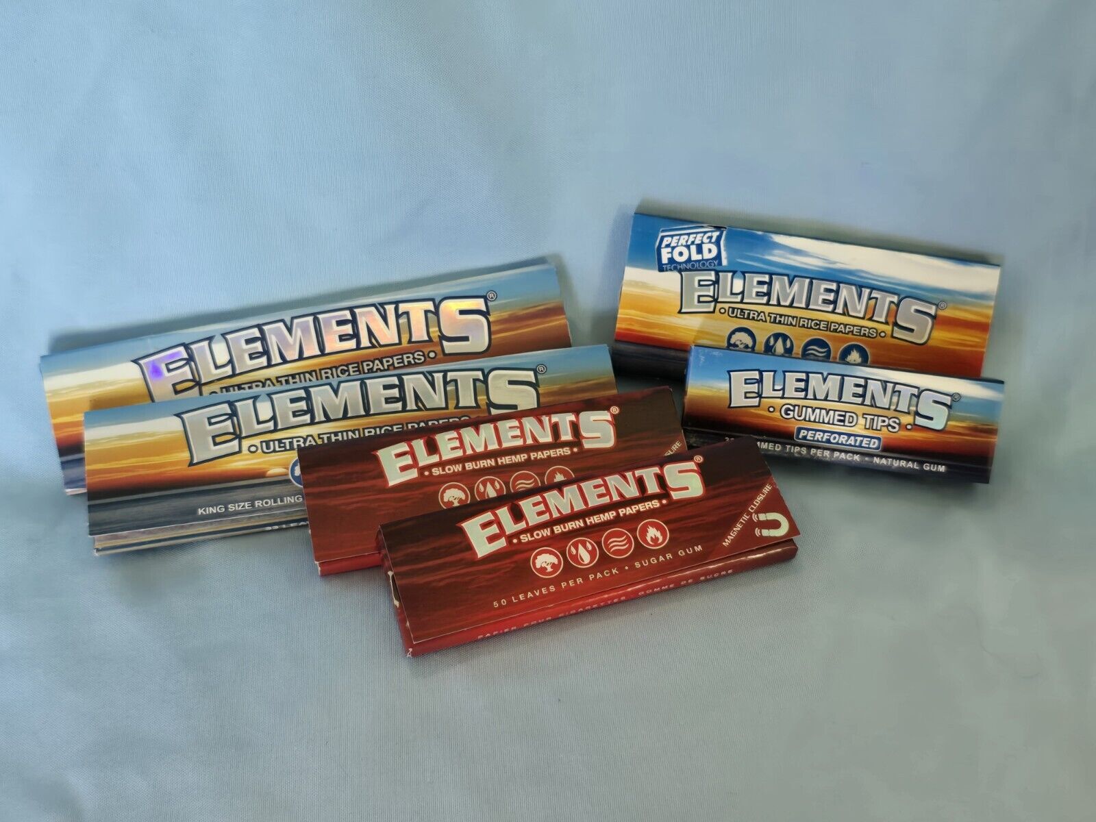 Elements Rolling Papers Variety Pack