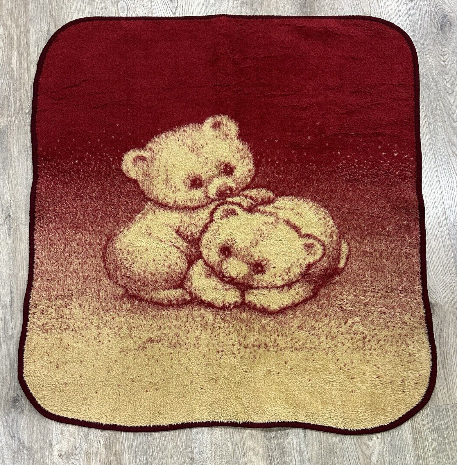 Teddy Bears Vintage San Marcos Blanket 