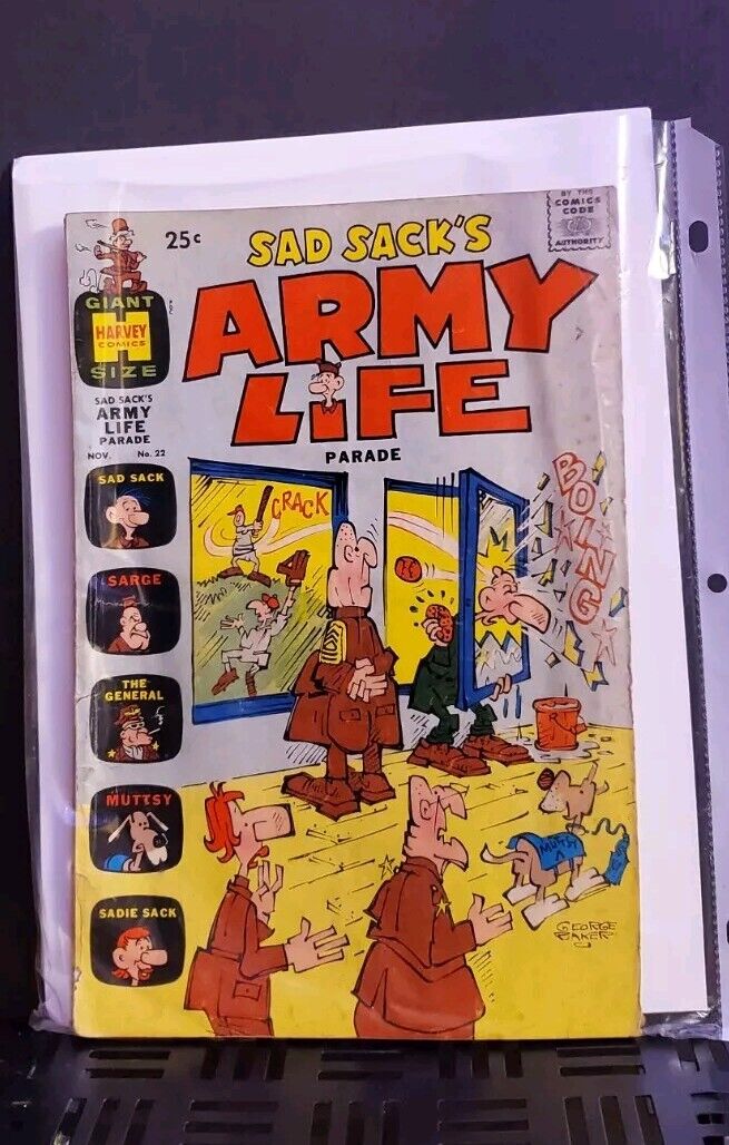  #70: Sad Sack's Funny Friends-The General Comic Book by Harvey, 1968 October