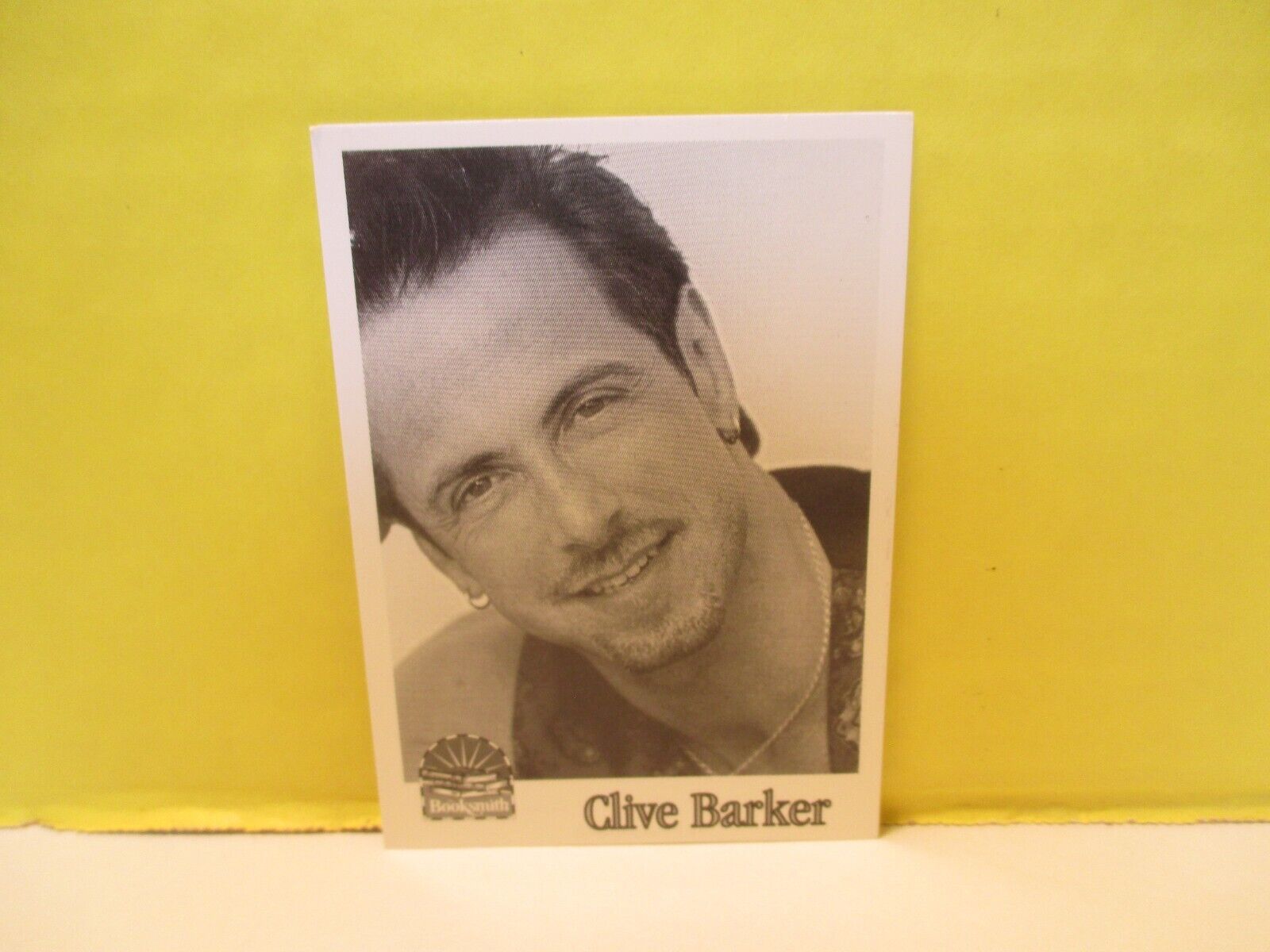 Booksmith Author Trading Card #344 CLIVE BARKER 1999 for ESSENTIAL CLIVE BARKER