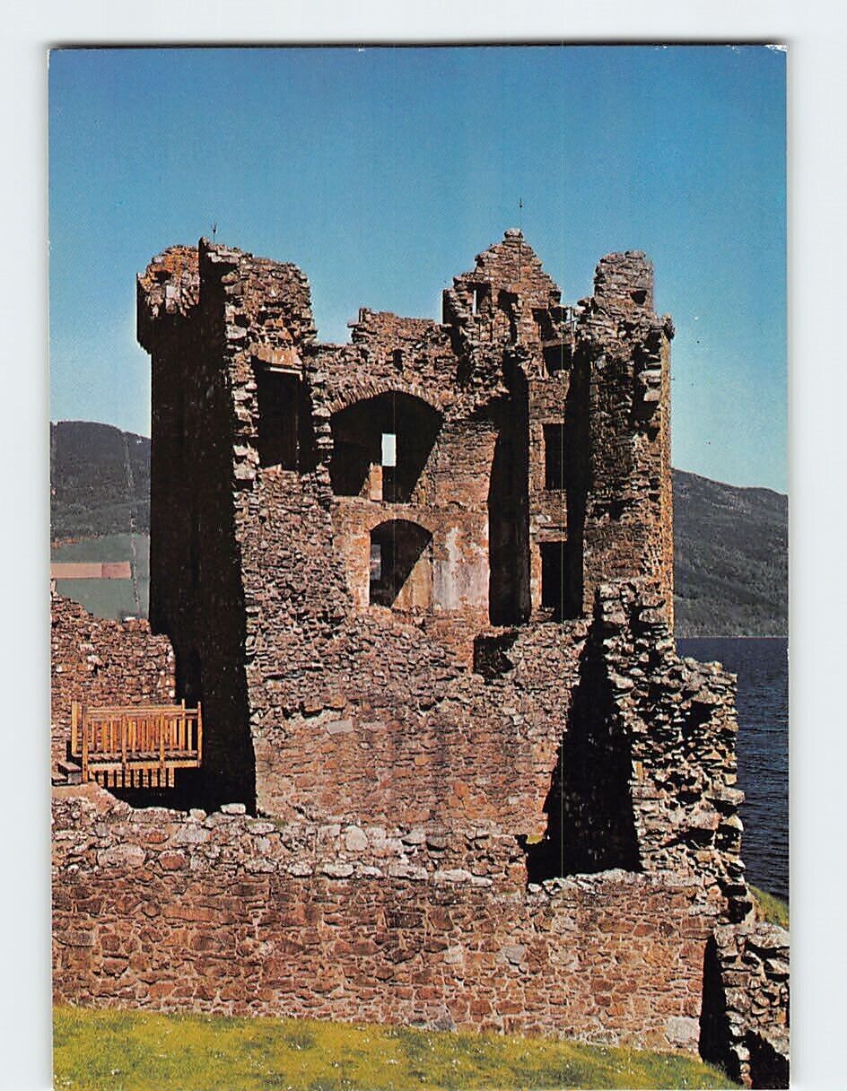 Postcard Urquhart Castle Lochness Drumnadrochit Scotland