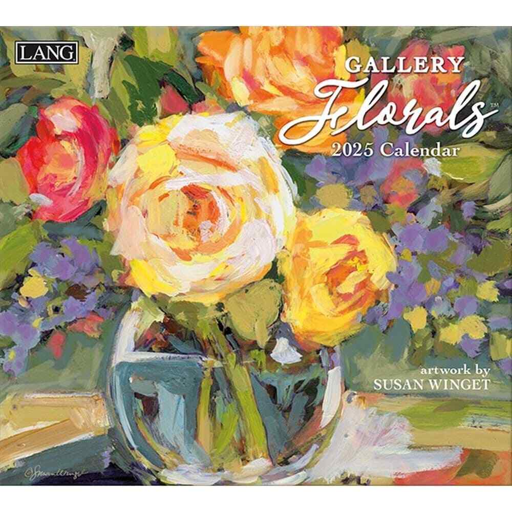 Lang,  Gallery Florals by Susan Winget 2025 Wall Calendar