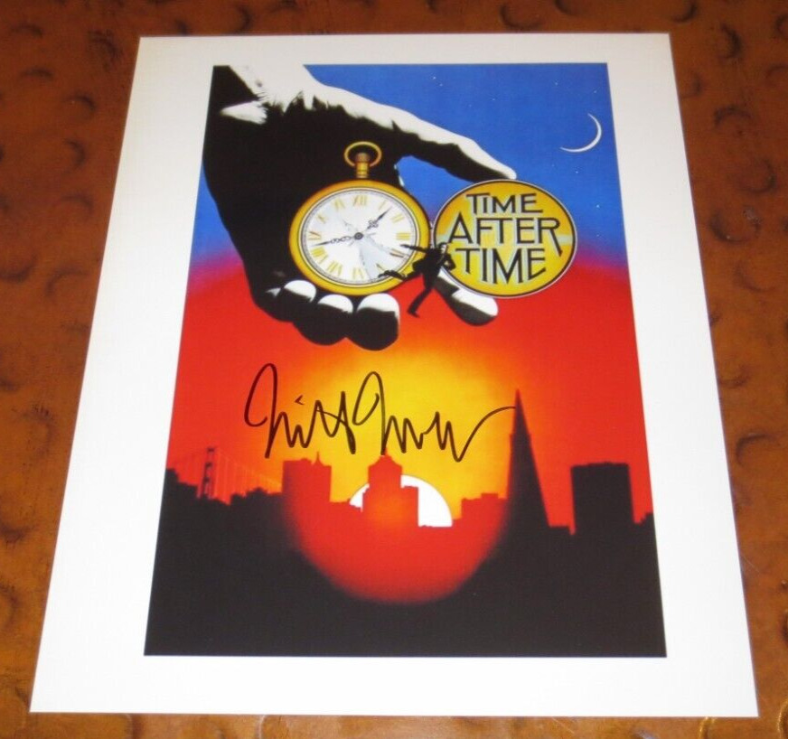 Nicholas Meyer signed autographed 8x10 photo Time After Time 1979 HG Wells