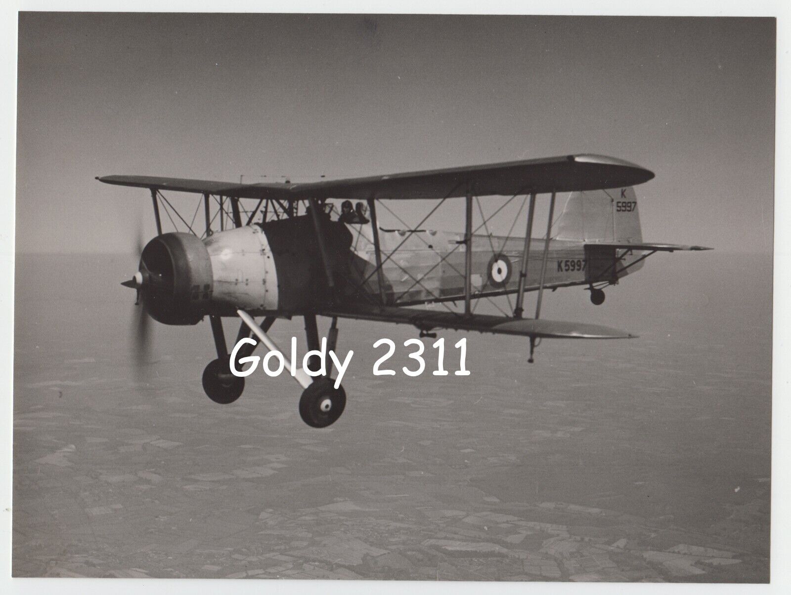 RAF WW2 FAIREY SWORDFISH  - LARGE ORIGINAL PHOTOGRAPH