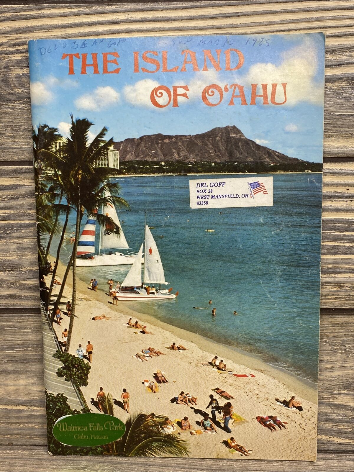 Vintage Travel Guide The Island of O’Ahu 1976 Paperback Book 