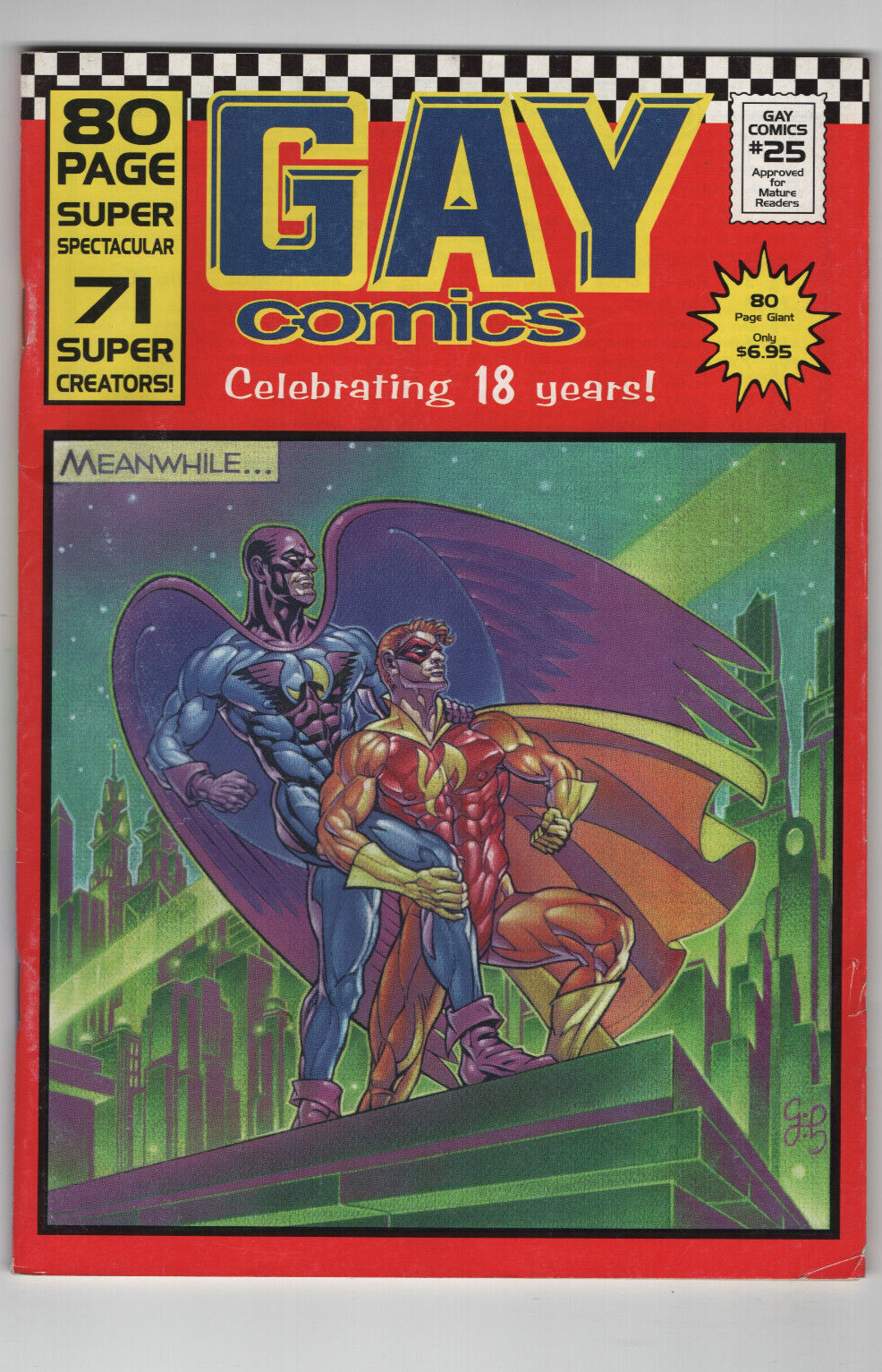 Gay Comics/Gay Comix #25 1998 Bob Ross Underground Indy Publishing San Fransico