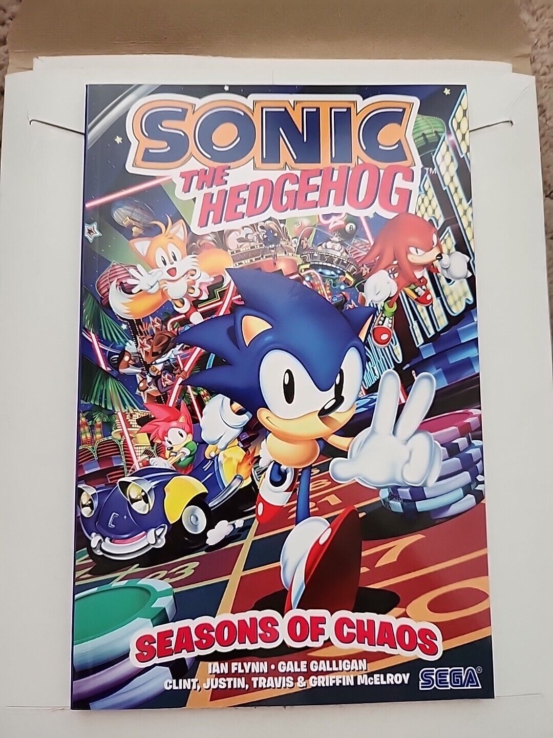 Sonic the Hedgehog: Seasons of Chaos Paperback by Ian Flynn