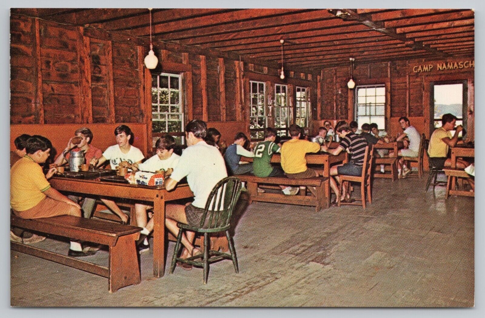 Postcard Camp Notre Dame Spofford NH-New Hampshire Lake Spofford