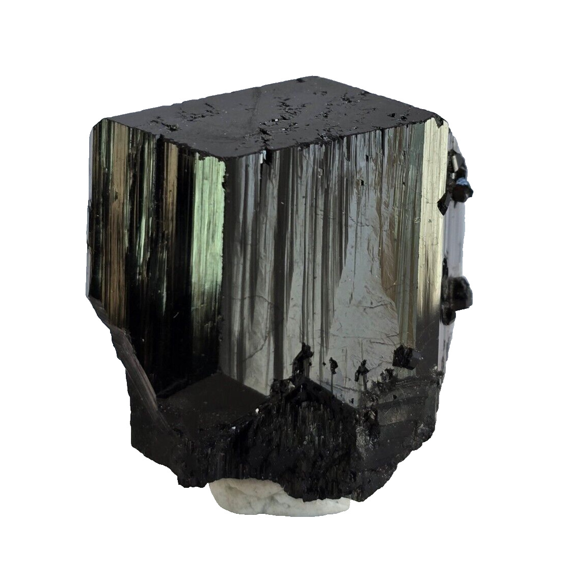 Black Schorl Tourmaline Crystal Erongo Namibia-Mineral Specimen #2791