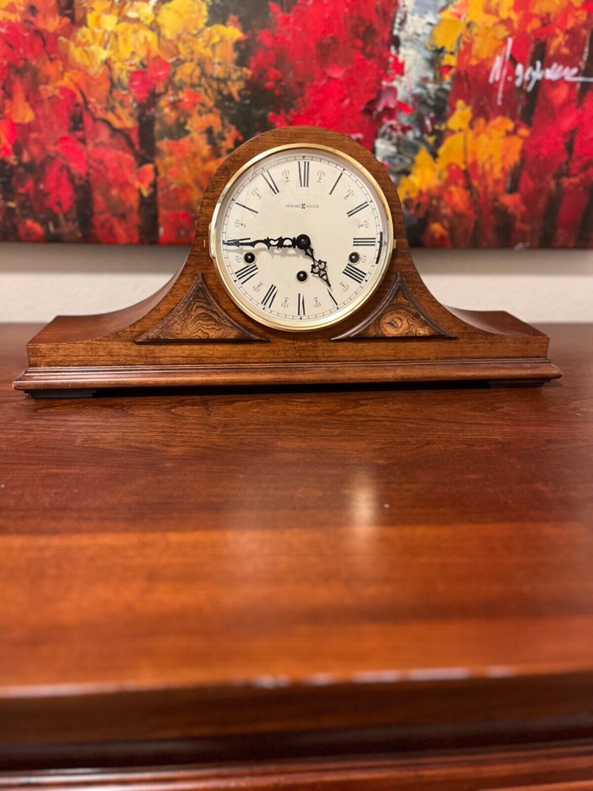 Howard Miller Mason mantle clock
