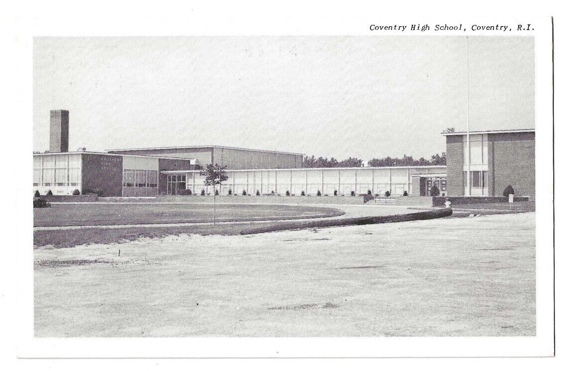 Coventry Rhode Island c1950\'s Coventry High School Building