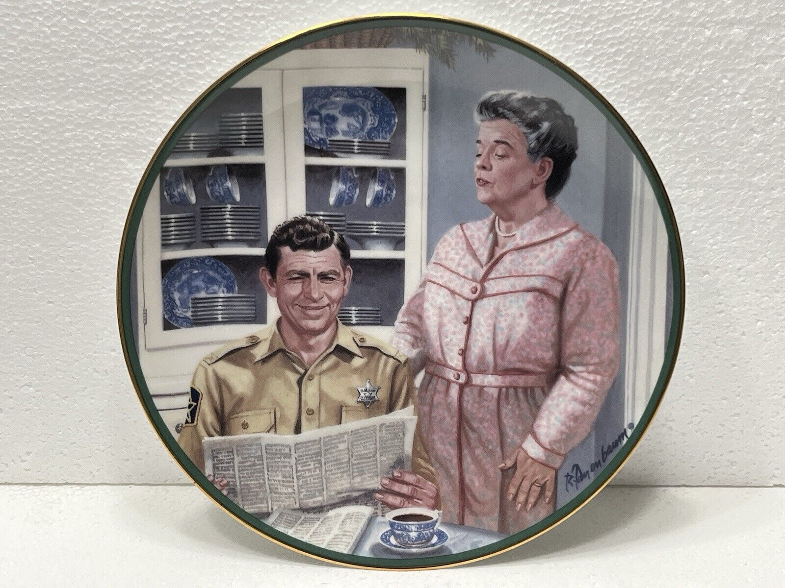 The Maxwell Collection Andy Griffith Show Plate 