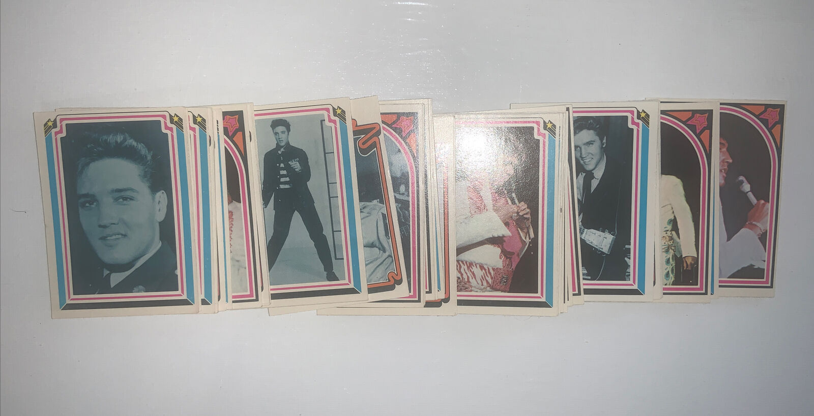 1978 Boxcar Elvis Presley Complete Card Set #1-66 +