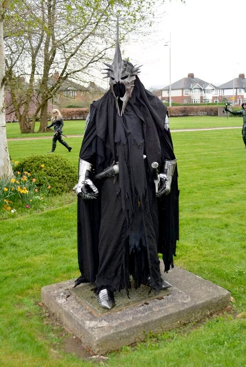 Medieval Nazgul Witch King Cosplay Full Body Lord Of The Ring Armor Halloween