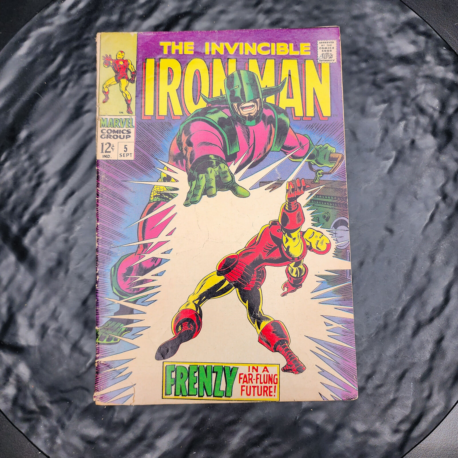 The Invincible Iron Man #5 Sep 1968, Marvel Comic, Vintage, Collectible